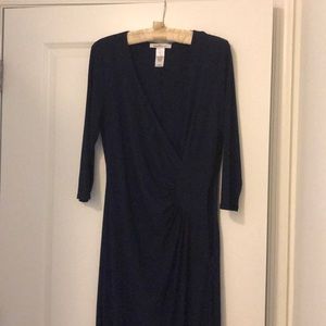 Stunning navy blue maxi dress up or down
